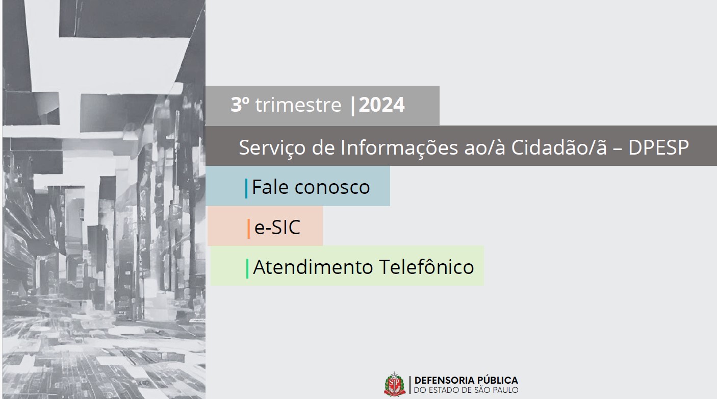 Relatório SIC - Fale Conosco eSIC e Atendimento Telefônico - 3º Trimestre 2024