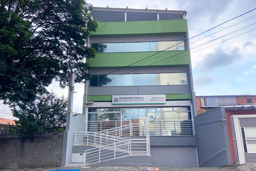 A Unidade de Suzano da Defensoria fica na Rua Aurora, 303, bairro Vila São Francisco