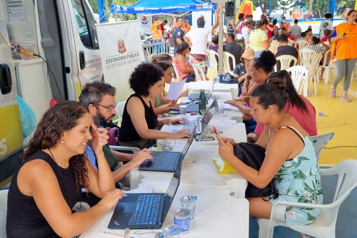 Além da Defensoria, mutirão envolveu diversas outras instituições públicas e entidades. Foto: Fábio Freitas