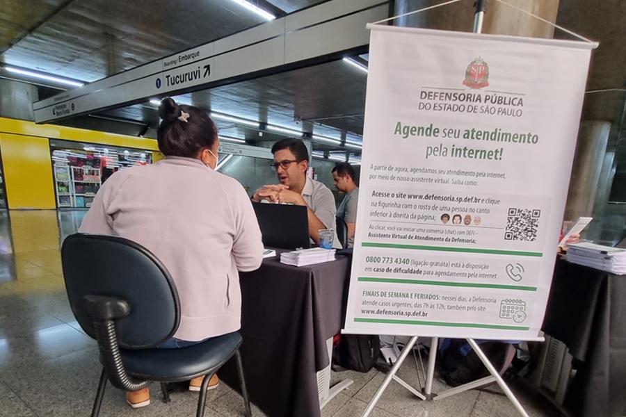 Defensoria Pública prestou atendimento e orientações jurídicas em áreas como família, cível e criminal | Foto: Fábio Freitas/DPE-SP