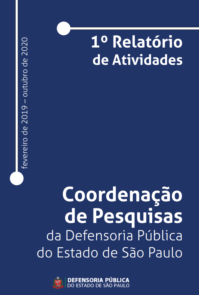 1º Relatório de Atividades - Coordenação de Pesquisa